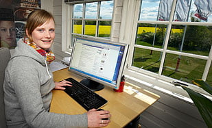 Malene skaffer 1000 fans