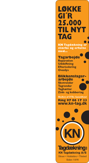 Løkke gi’r 25.000 til nyt tag